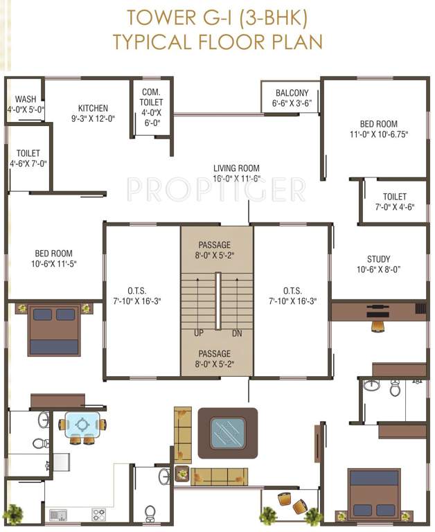 Images for Cluster Plan of M P Developers Ahmed Park Phase II