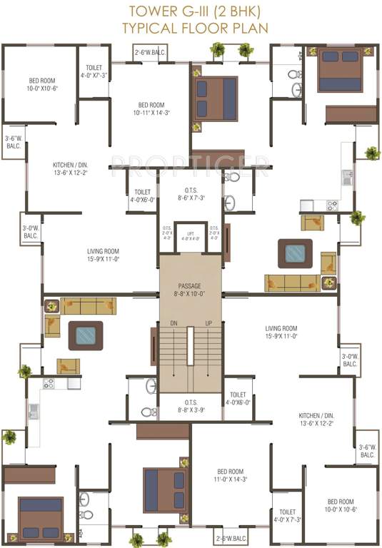 Images for Cluster Plan of M P Developers Ahmed Park Phase II