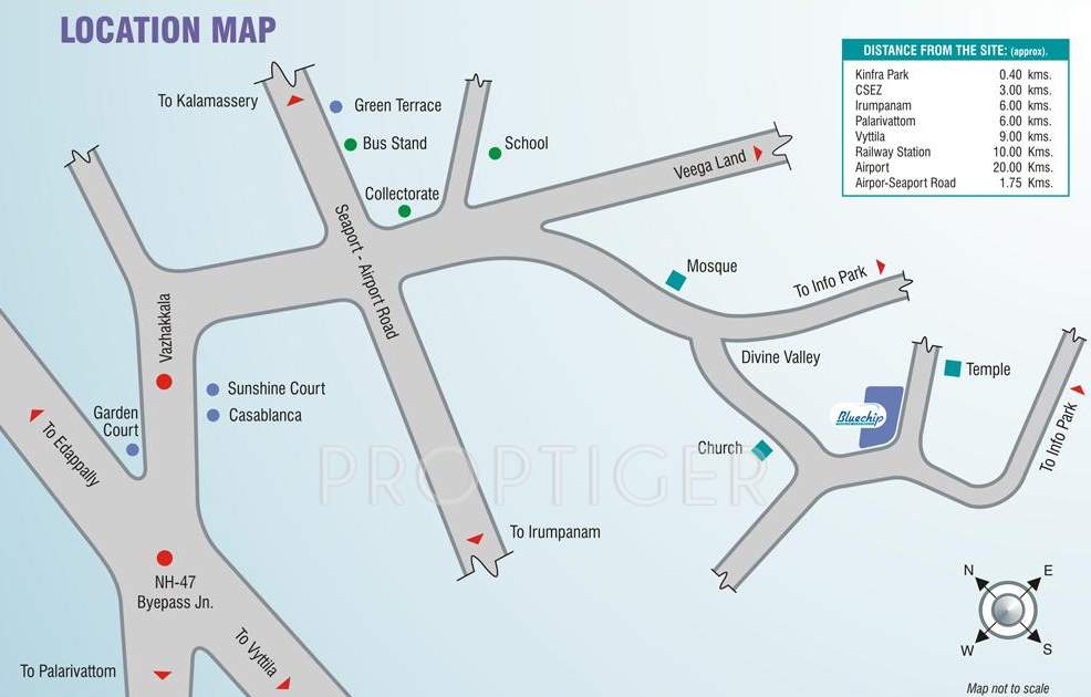  bluechip Images for Location Plan of ABAD Bluechip