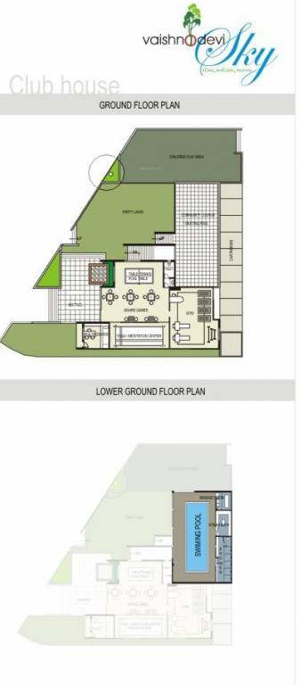  sky Cluster Plan for ground Floor
