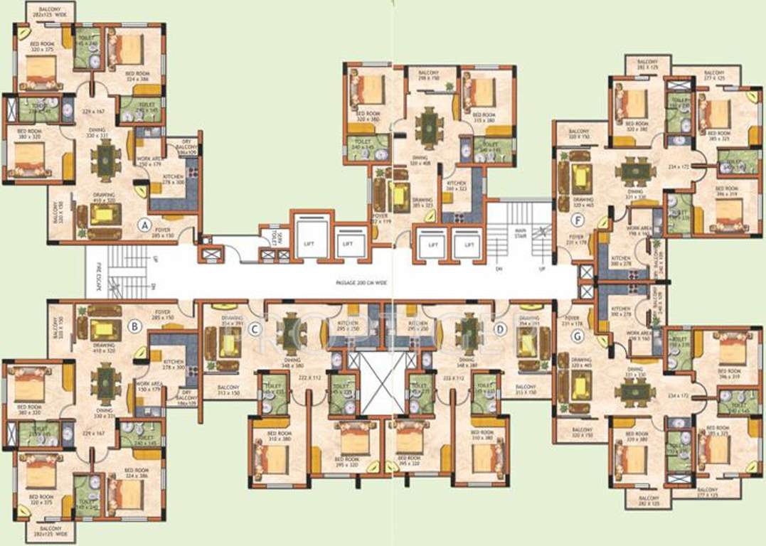 Images for Cluster Plan of ABAD The Chancellor