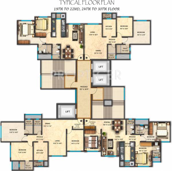 Images for Cluster Plan of Lakhani Estate
