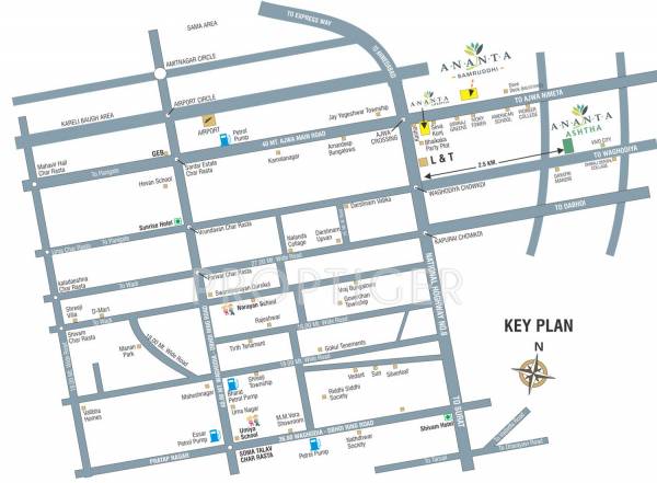 Images for Location Plan of Ananta Ashtha Duplex