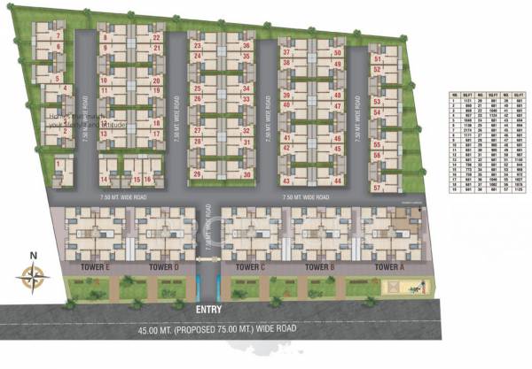 Images for Master Plan of Ananta Ashtha Duplex