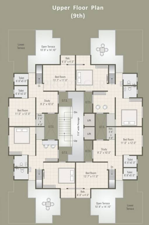 Images for Cluster Plan of Shree Krishna Vrundavan Heights