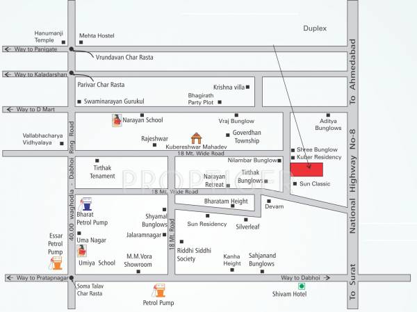 Images for Location Plan of Shreeji Tirth 1 and 2 Duplex Images for Location Plan of Shreeji Tirth 1 and 2 Duplex