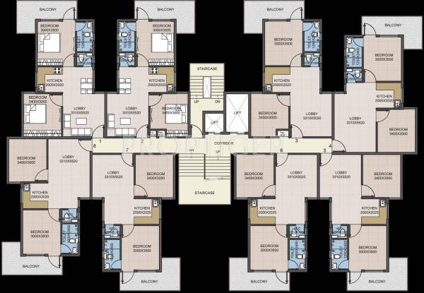 Images for Cluster Plan of Supertech Basera basera Images for Cluster Plan of Supertech Basera