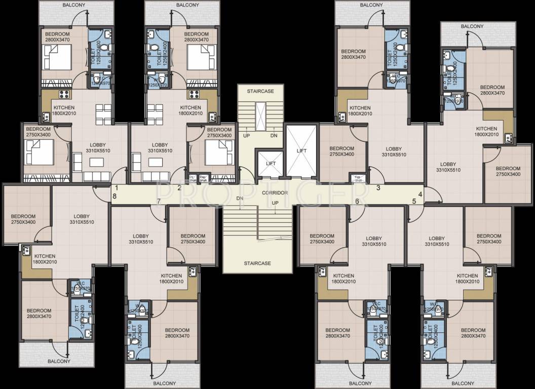 basera Images for Cluster Plan of Supertech Basera