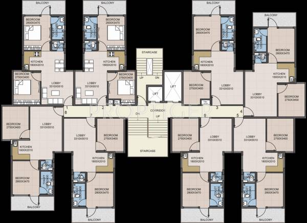 Images for Cluster Plan of Supertech Basera basera Images for Cluster Plan of Supertech Basera