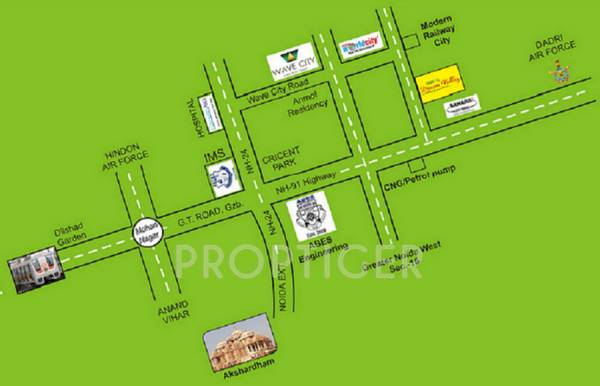 Images for Location Plan of Sudarshan Anmol Dream Valley
