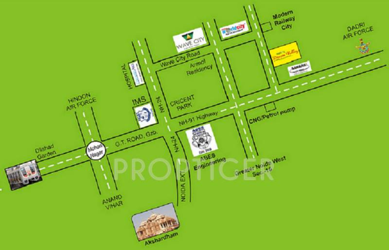 Images for Location Plan of Sudarshan Anmol Dream Valley