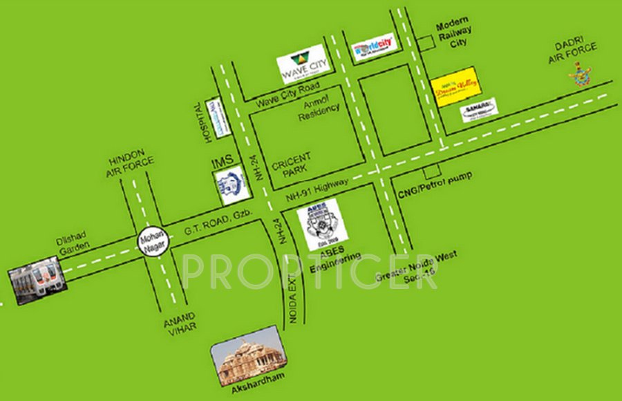 Images for Location Plan of Sudarshan Anmol Dream Valley