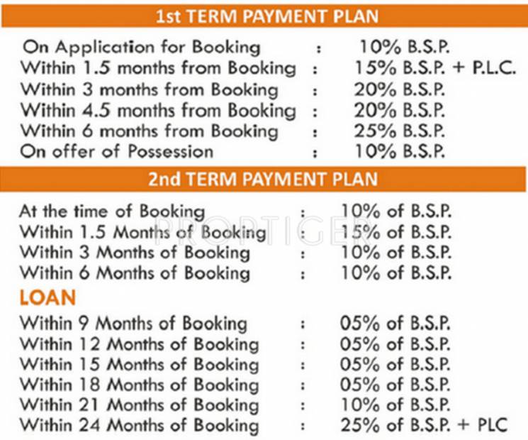 sudarshan-group anmol-dream-valley Payment Plan