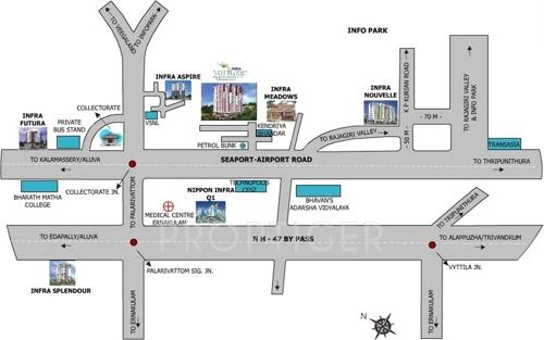  vantage Images for Location Plan of Infra Housing Vantage