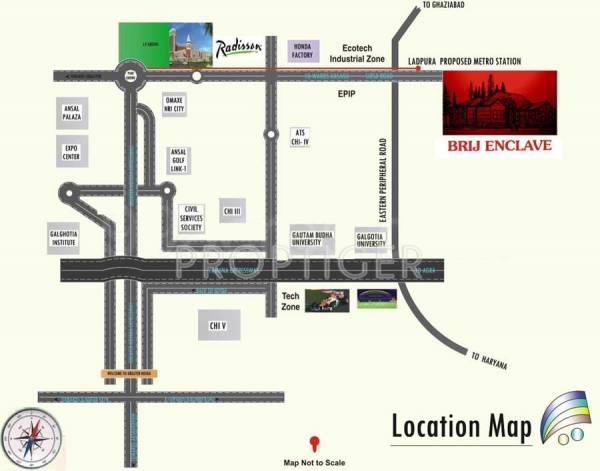 Images for Location Plan of Allure Brij Enclave Plots Images for Location Plan of Allure Brij Enclave Plots