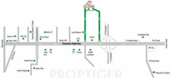 Images for Location Plan of Padmanchal De Villas Images for Location Plan of Padmanchal De Villas