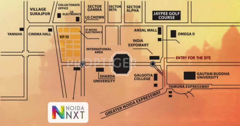 Images for Location Plan of Horizon Noida Nxt