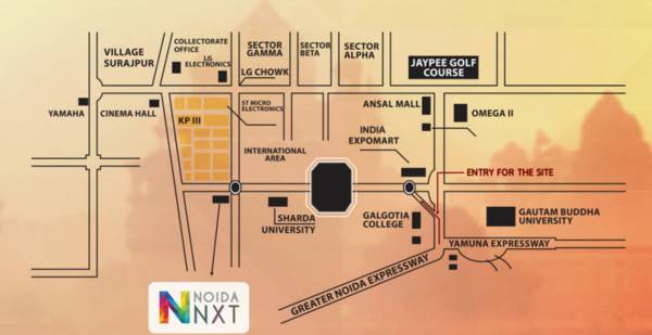  noida-nxt Location Plan