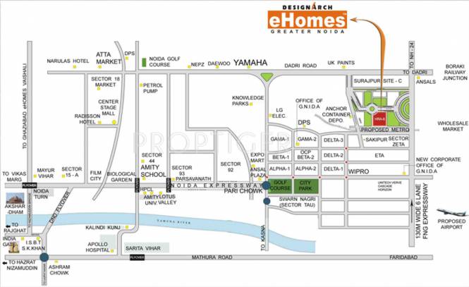 Images for Location Plan of Designarch E Homes