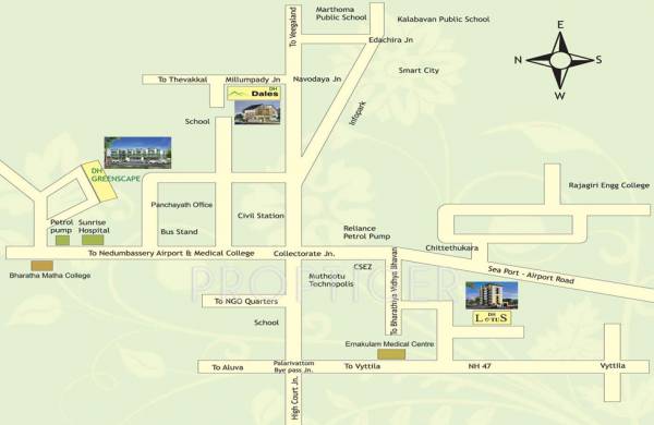 Location Plan dreams-habitat greenscapes Location Plan