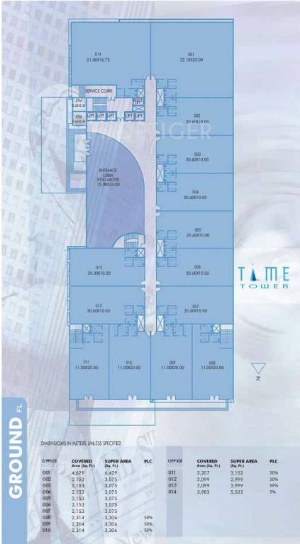 Images for Cluster Plan of Dhoot Time Tower