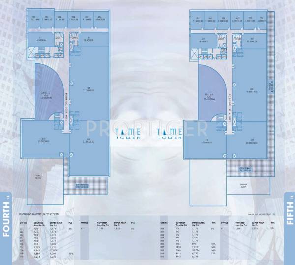 Images for Cluster Plan of Dhoot Time Tower