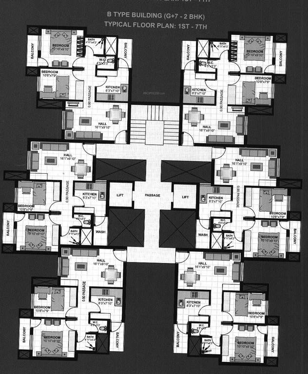 tech town Images for Cluster Plan of Saptagiri Tech Town