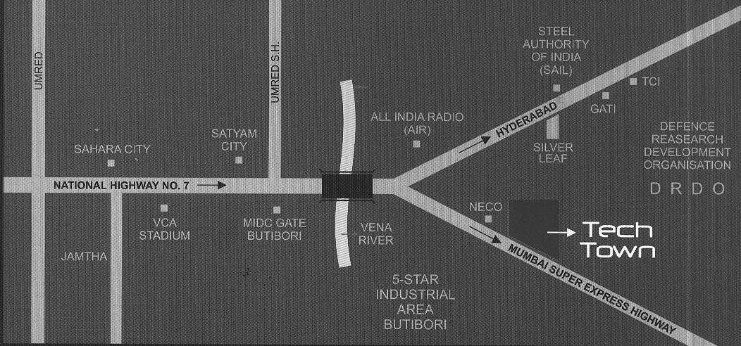 tech town Images for Location Plan of Saptagiri Tech Town