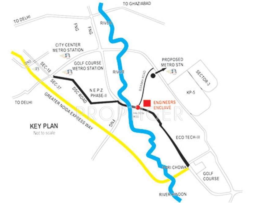 engineers enclave Images for Location Plan of KCC Engineers Enclave