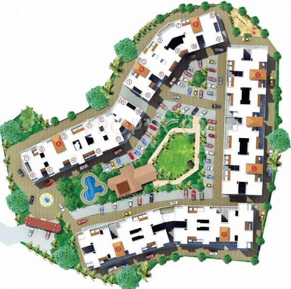 paranjape-schemes green-cove Layout Plan