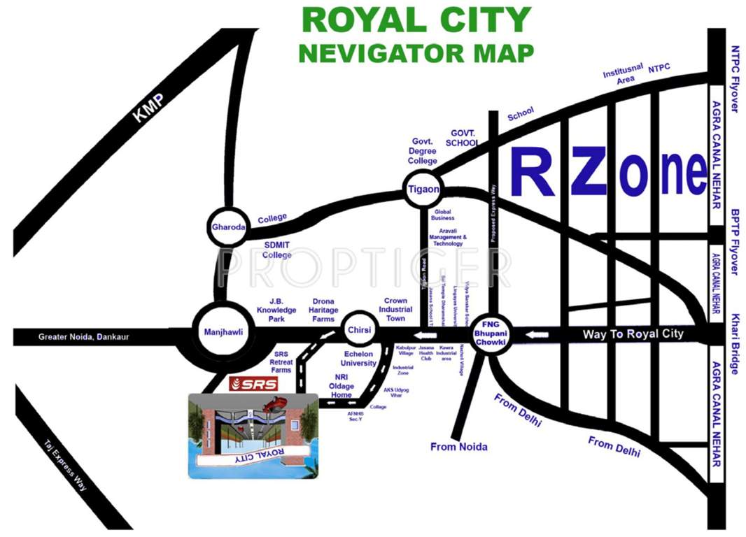 Images for Location Plan of Royal Develop Bulid Pvt Ltd City