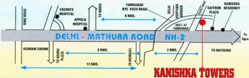  kanishka-towers Images for Location Plan of Greater Kanishka Towers