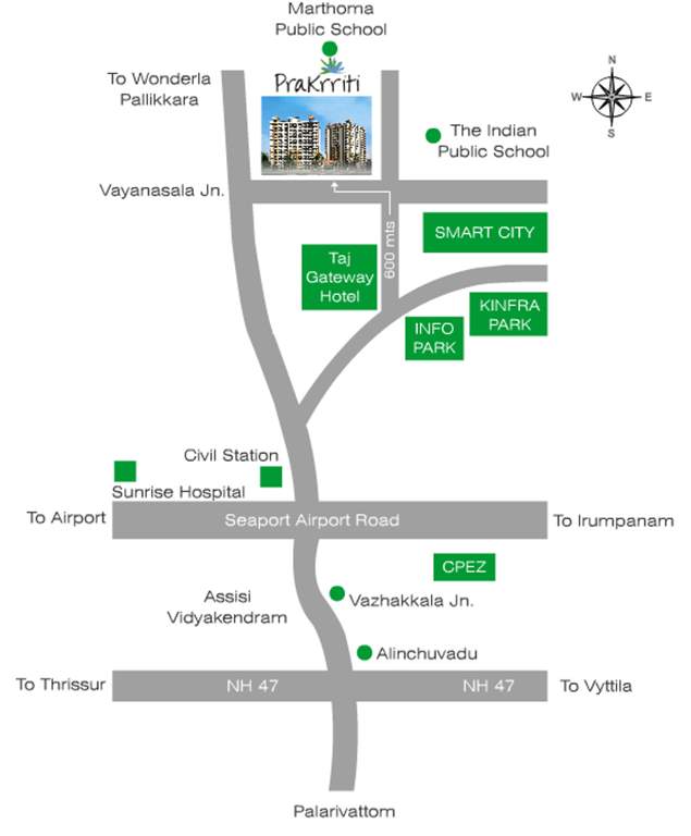 Images for Location Plan of Green Vistas Prakrriti
