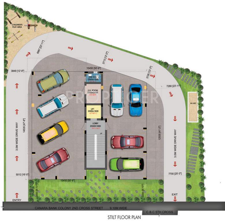 Images for Cluster Plan of Green Srinivasa