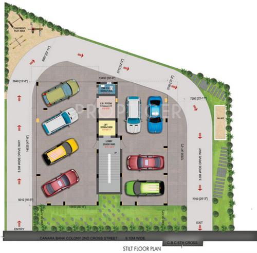 Images for Cluster Plan of Green Srinivasa Images for Cluster Plan of Green Srinivasa