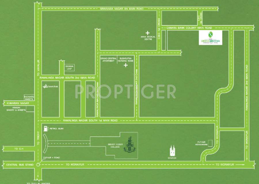 Images for Location Plan of Green Srinivasa