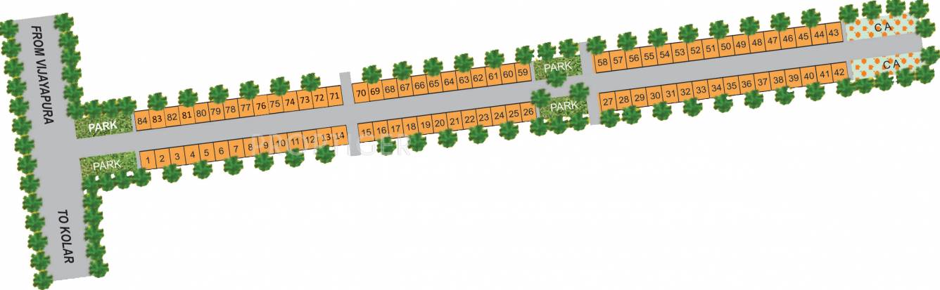 Images for Layout Plan of Akshaya Vintage Venezia