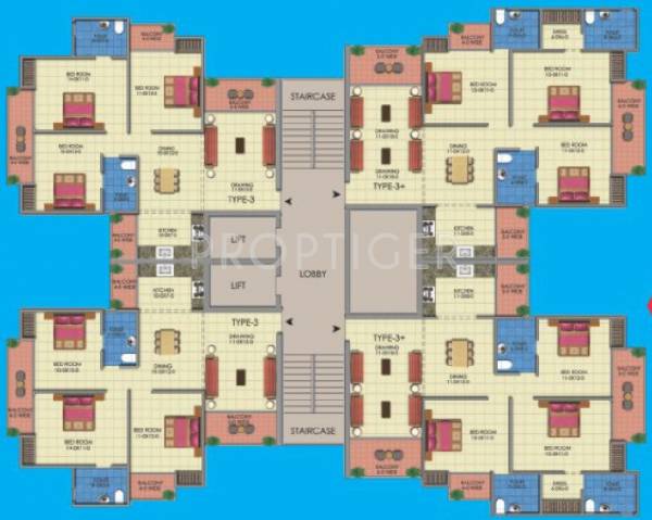 Images for Cluster Plan of The Antriksh Victorian County Images for Cluster Plan of The Antriksh Victorian County