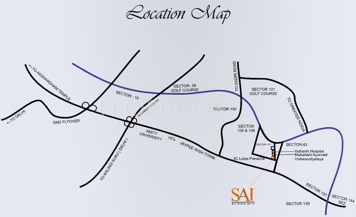 Images for Location Plan of Natures Sai Residency