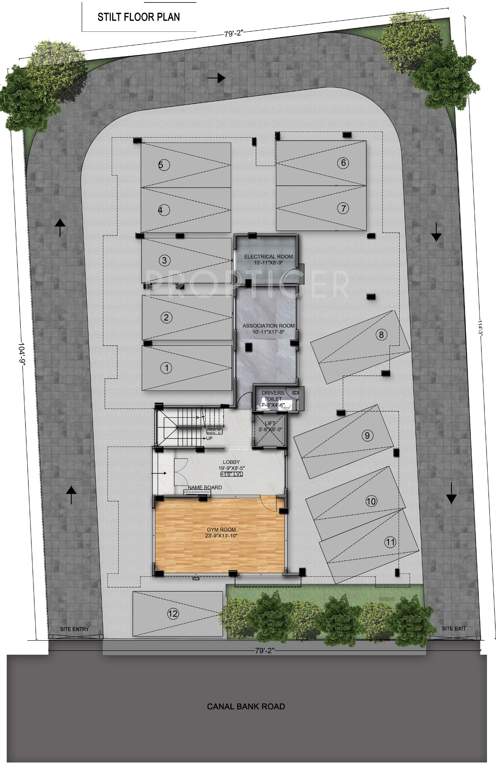 Images for Cluster Plan of Sumanth Sreshta Canal Road