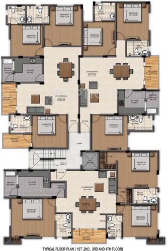 Images for Cluster Plan of Sumanth Sreshta Canal Road