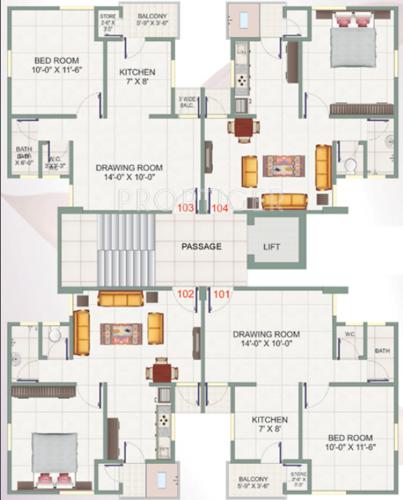  paradise Images for Cluster Plan of Royal Paradise