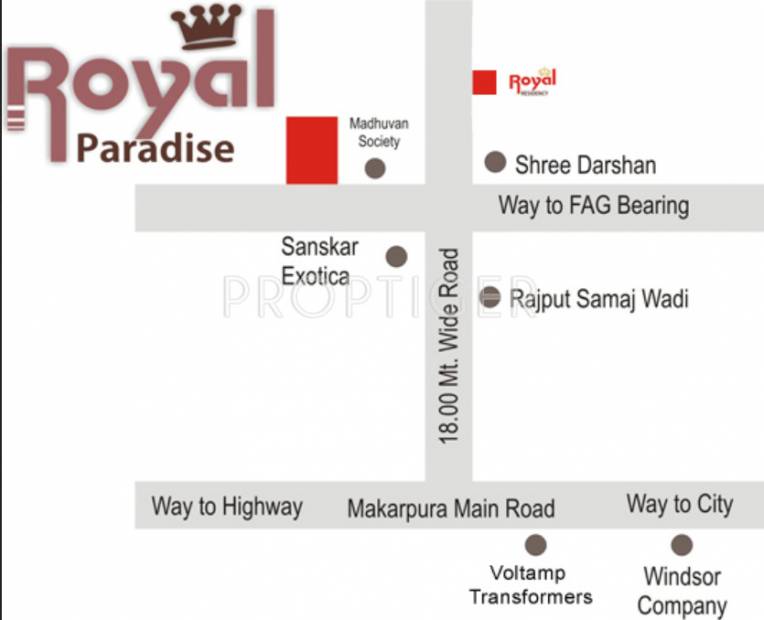  paradise Images for Location Plan of Royal Paradise