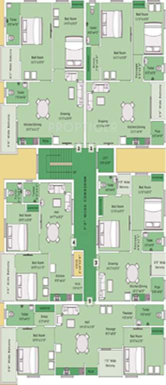 Images for Cluster Plan of Adishakti Ananya Angan