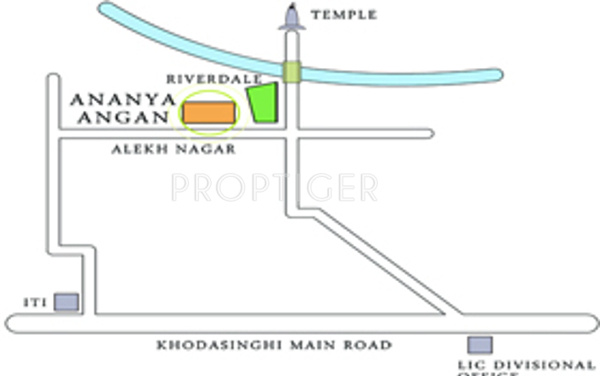 Images for Location Plan of Adishakti Ananya Angan
