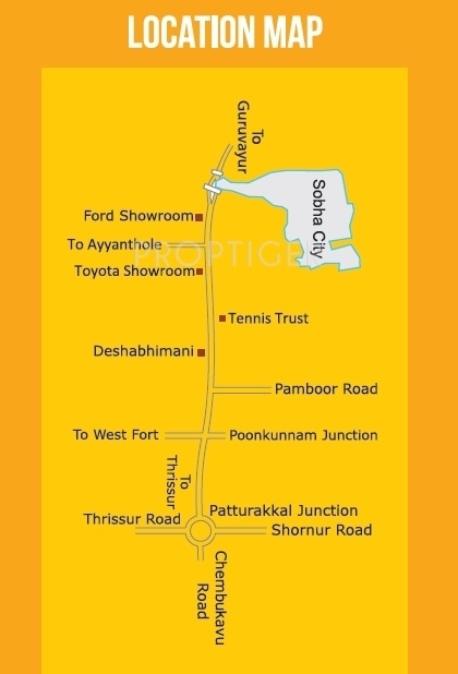 Images for Location Plan of Sobha Lake Edge