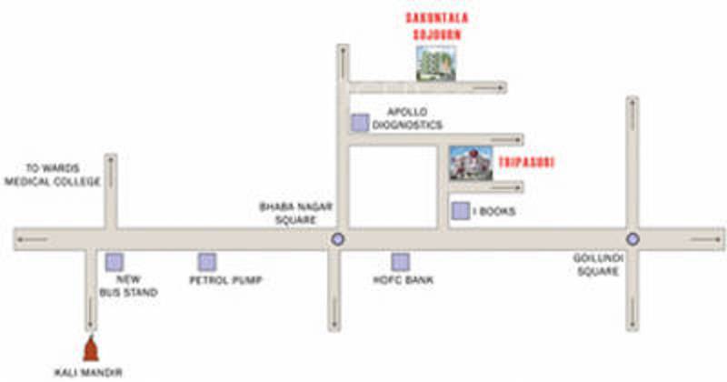 adishakti-construction-&-real-estate tripasuri Location Plan