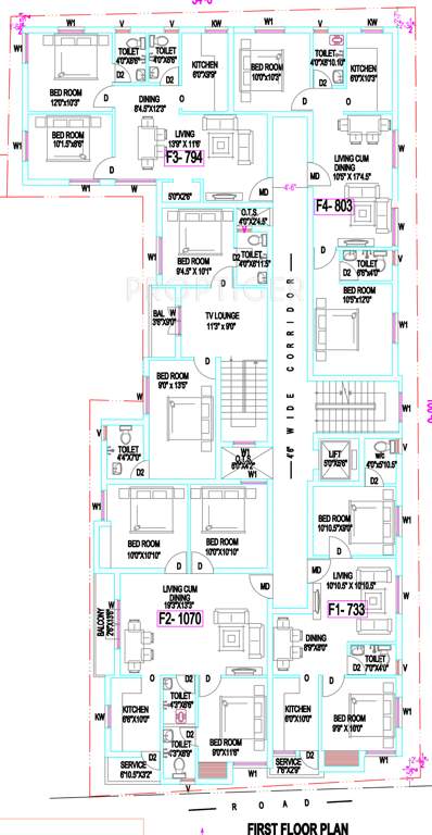 Images for Cluster Plan of Mahaa Vignesh Senthur Home
