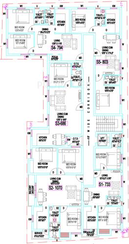 Images for Cluster Plan of Mahaa Vignesh Senthur Home