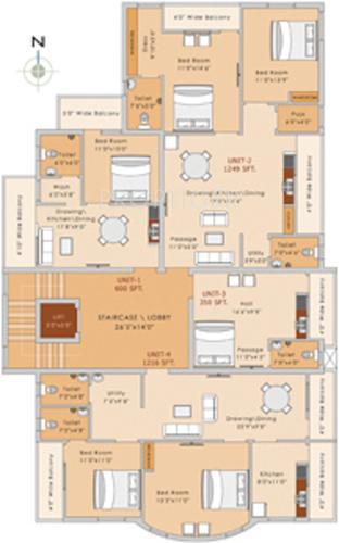 Images for Cluster Plan of Adishakti Sakuntala Sojurn